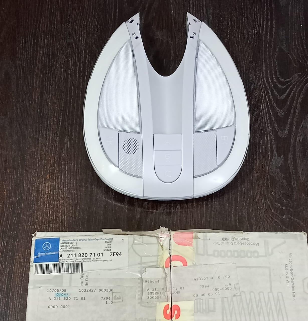 Mercedes E-Class W211 Facelift Roof Light Reading Lamp  A2118207101 color7F94