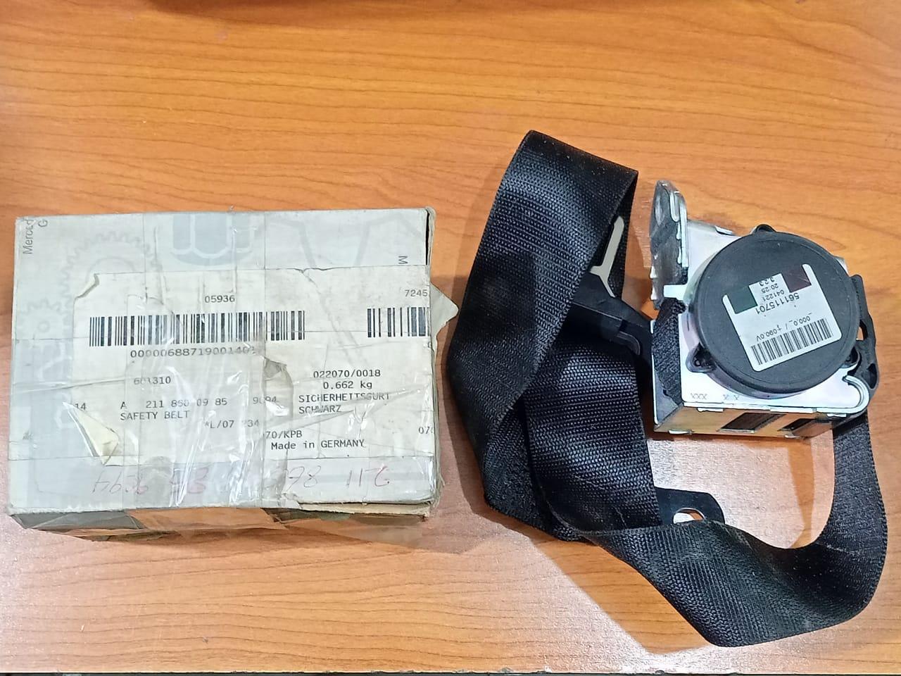 MERCEDES BENZ W211 Rear Center Seat Belt A2118600985