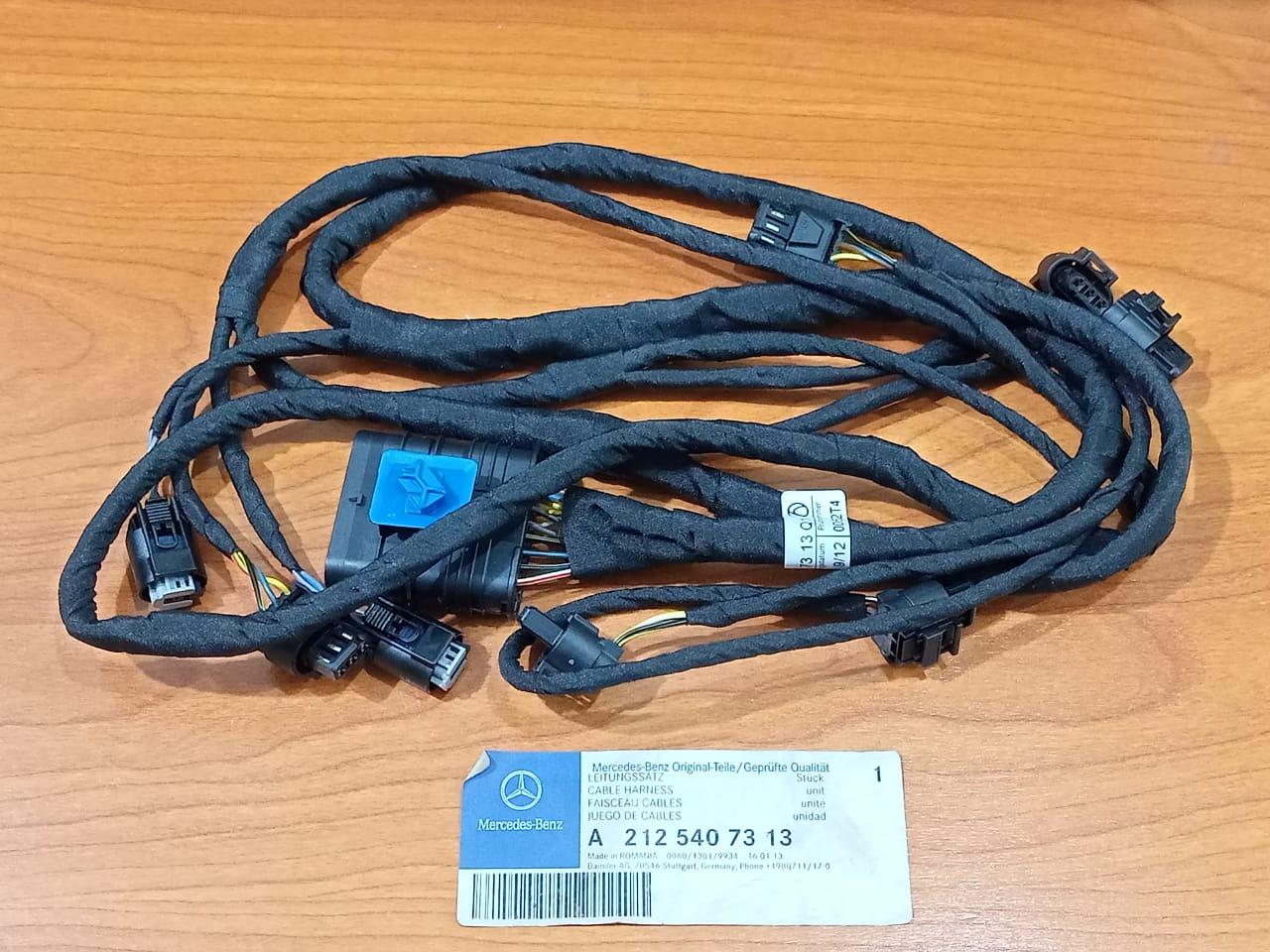 Mercedes Benz W212 Front Bumper PDC Wiring Harness A2125407313