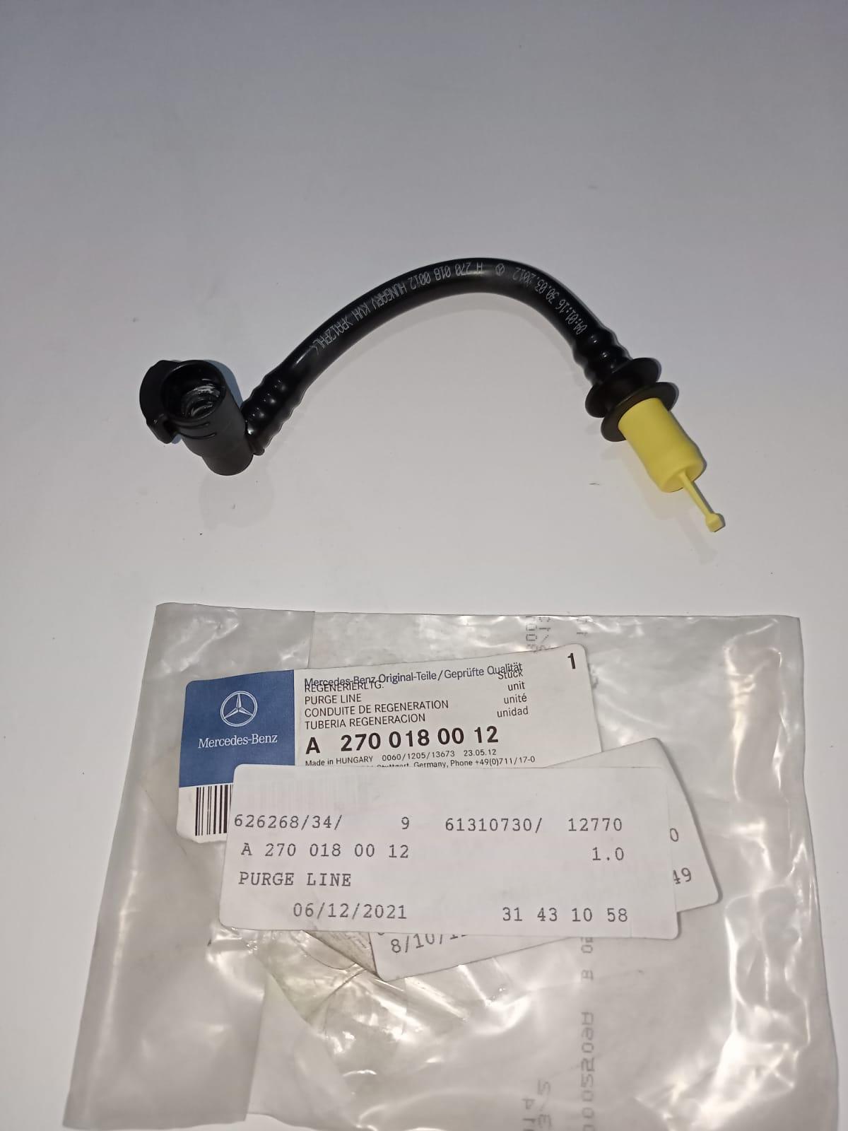 Mercedes-Benz W203 W204 W212 Purge Line