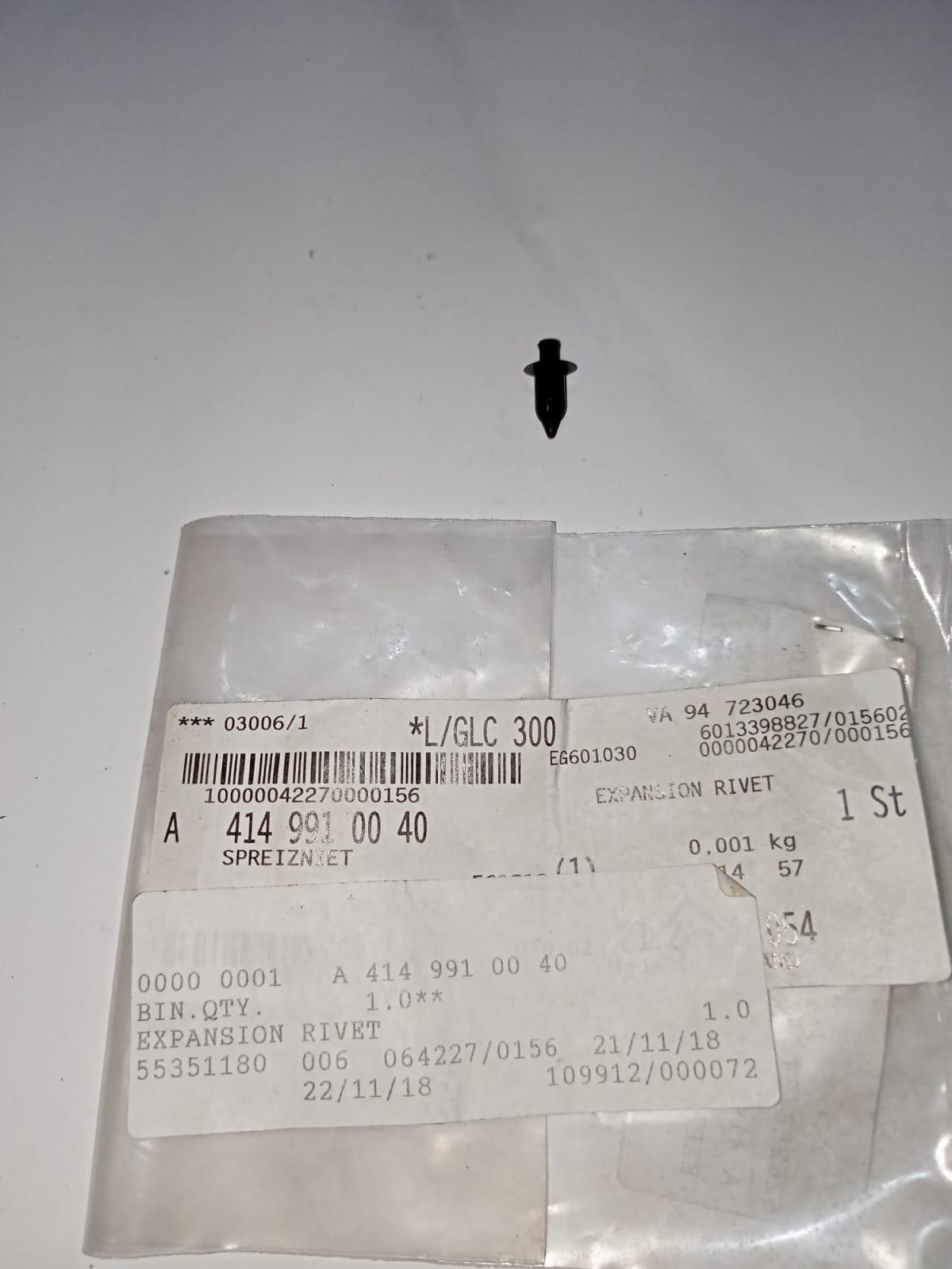 Mercedes-Benz W414 W447 Lift Gate Rivet 4149910040
