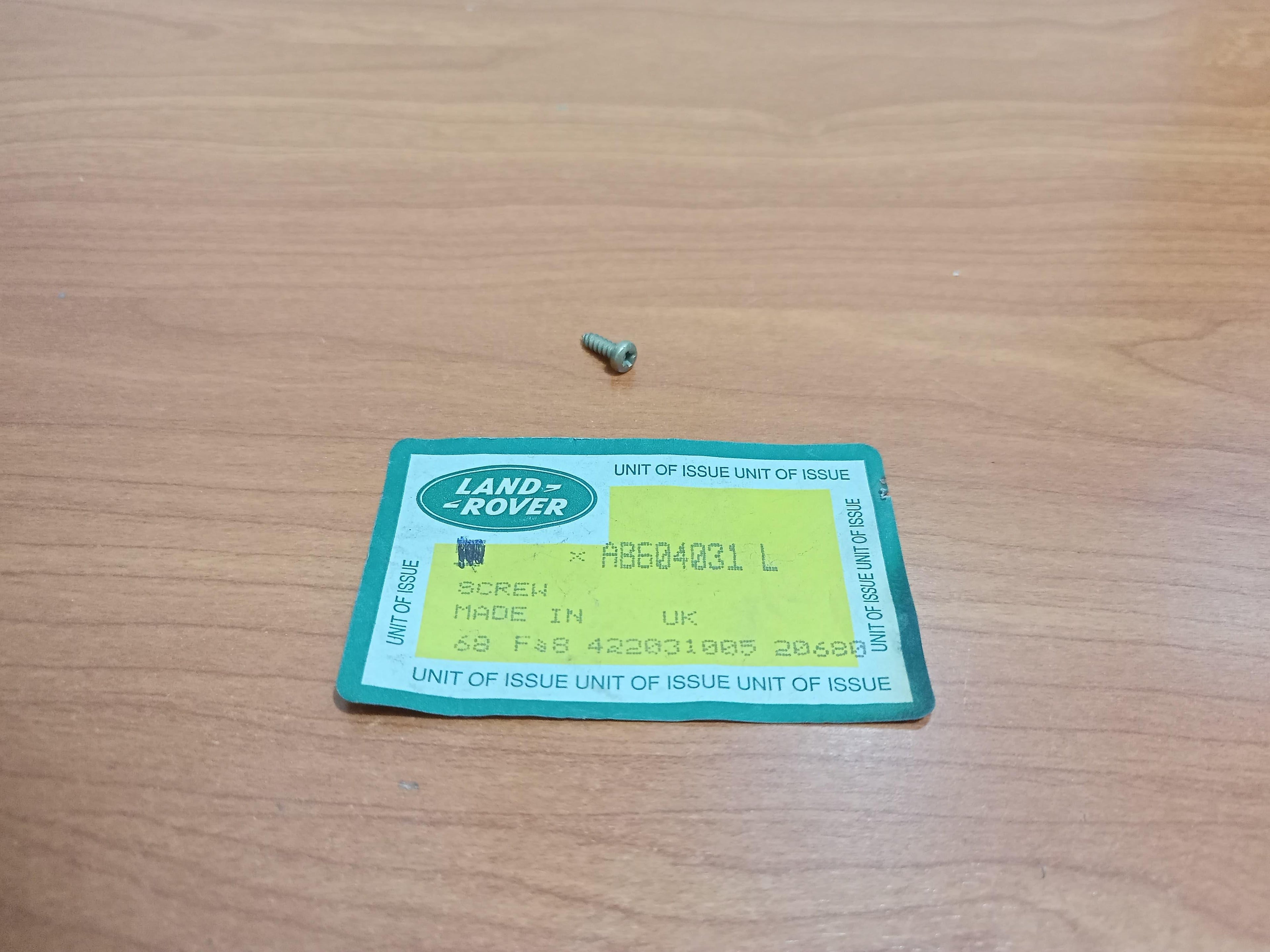 Land Rover Self Tapping Screws AB604031L Series Defender