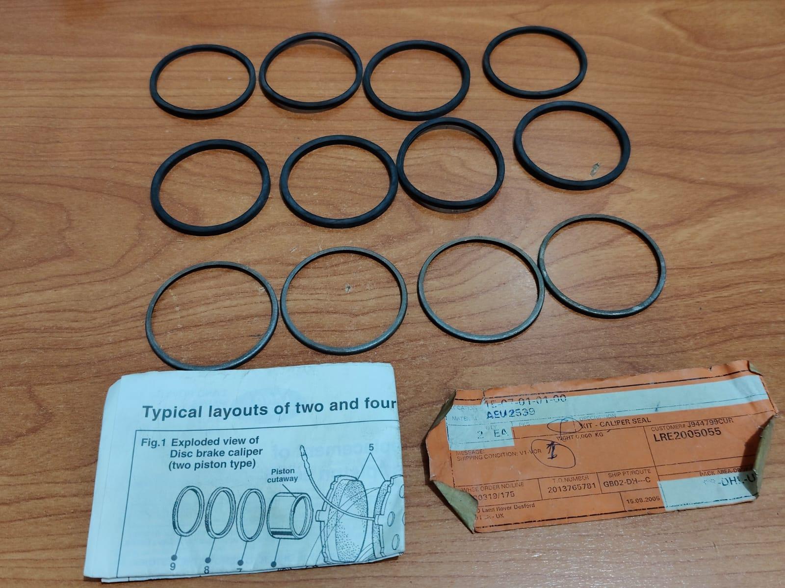 Land Rover AEU2539 Caliper Repair Kit Genuine Series Defender 1948-2016