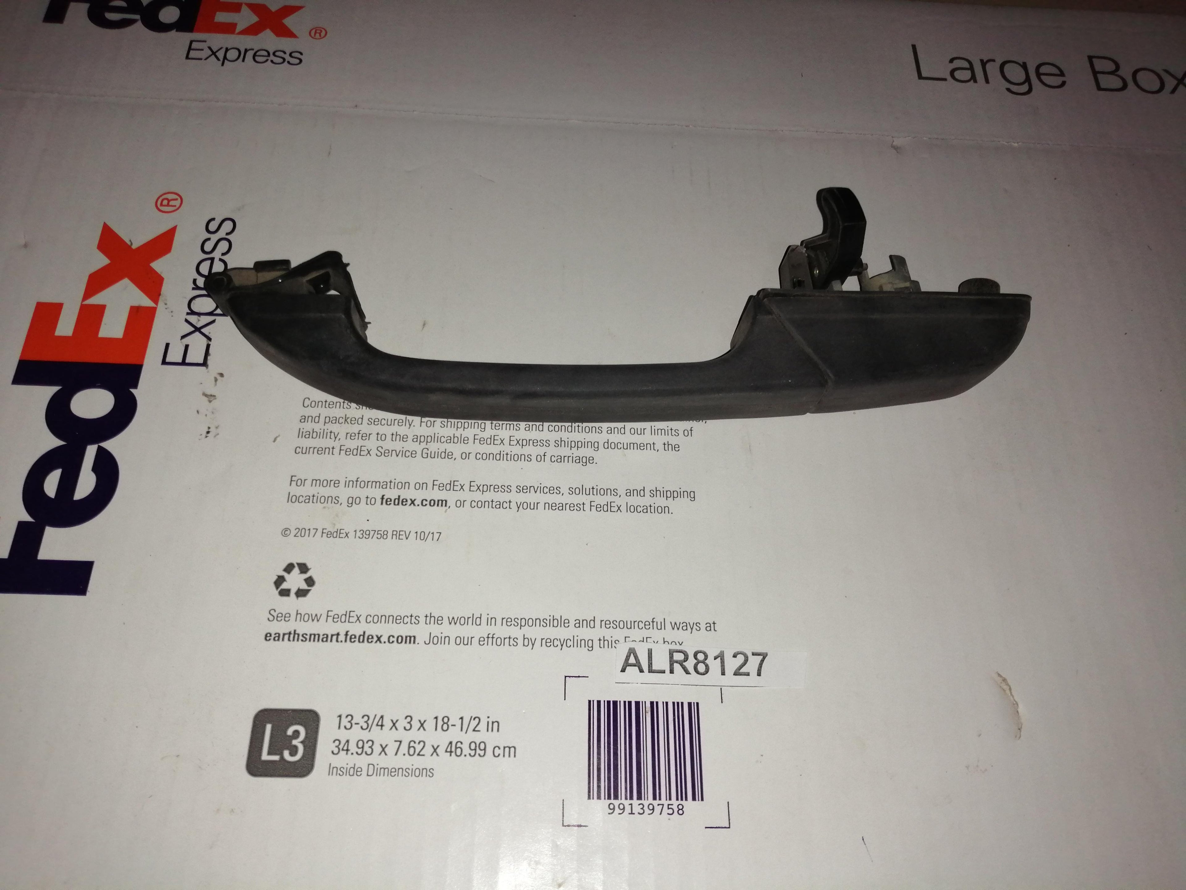 Land Rover ALR8127 Door Handle Assembly Genuine Defender 1983-2016