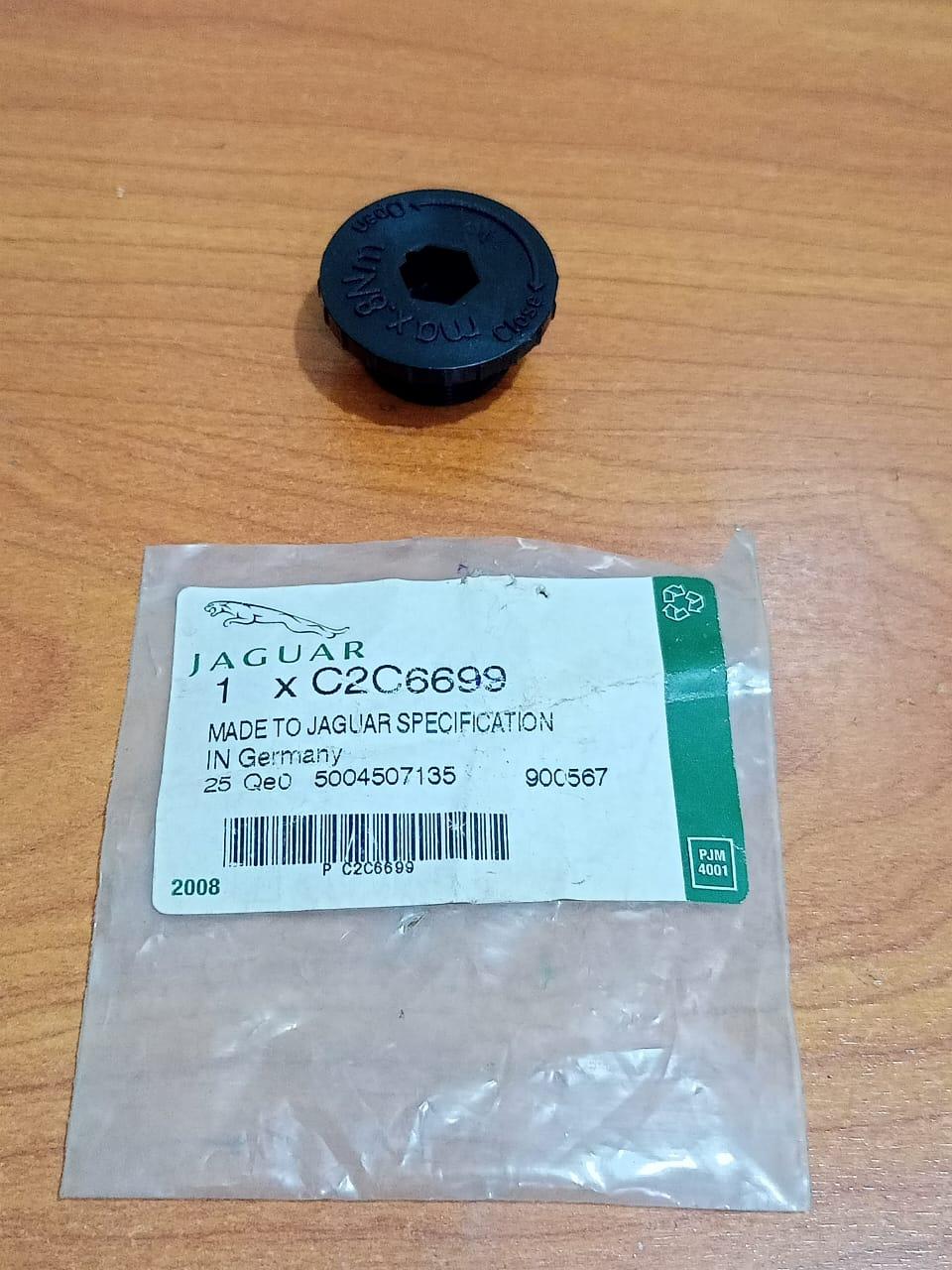 JAGUAR C2C6699 S-Type XJ XF Engine Cooling System Radiator Drain Plug Screw
