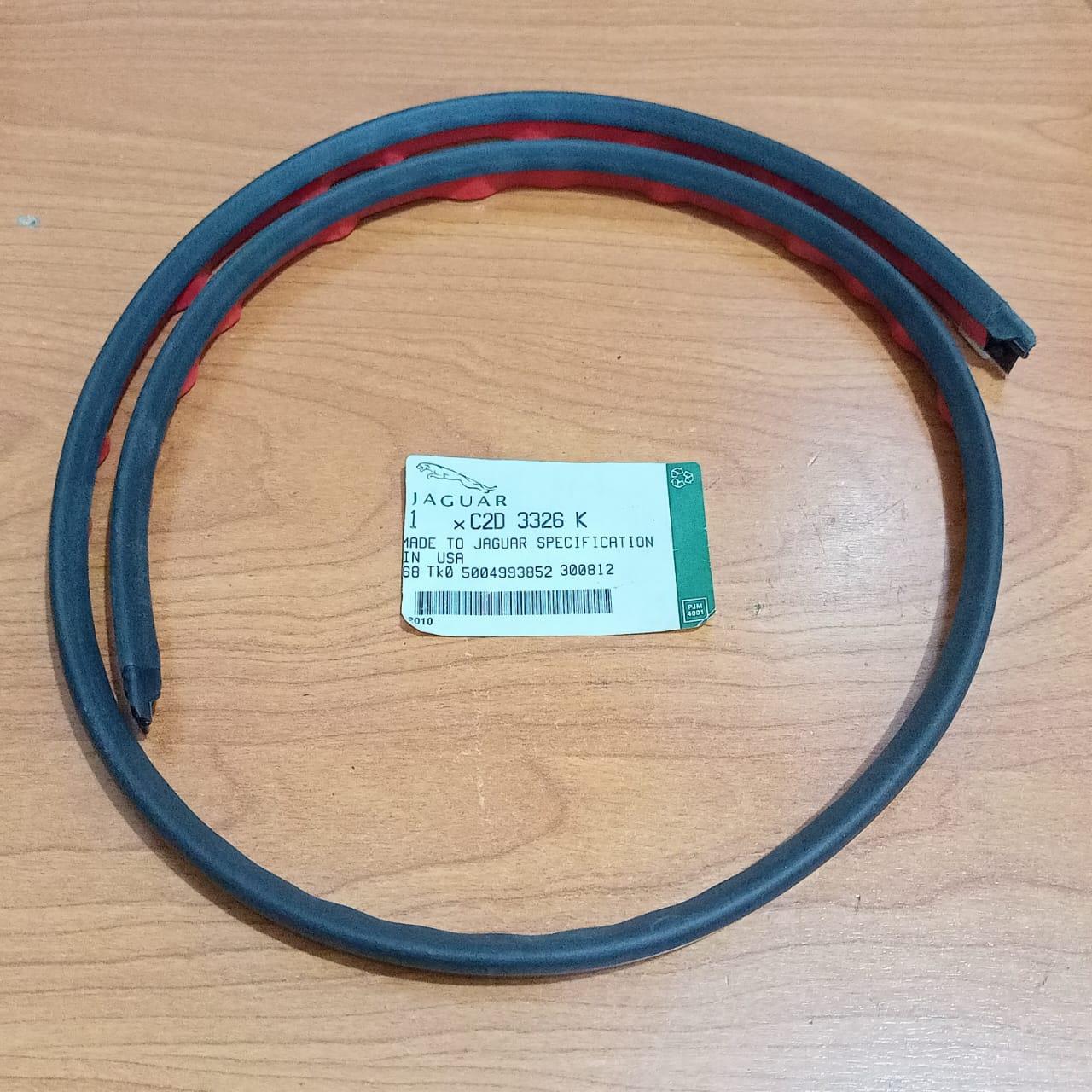 JAGUAR C2D3326K XJ X351 2010-2019 Panoramic Sunroof Glass Panel Gasket Seal OEM