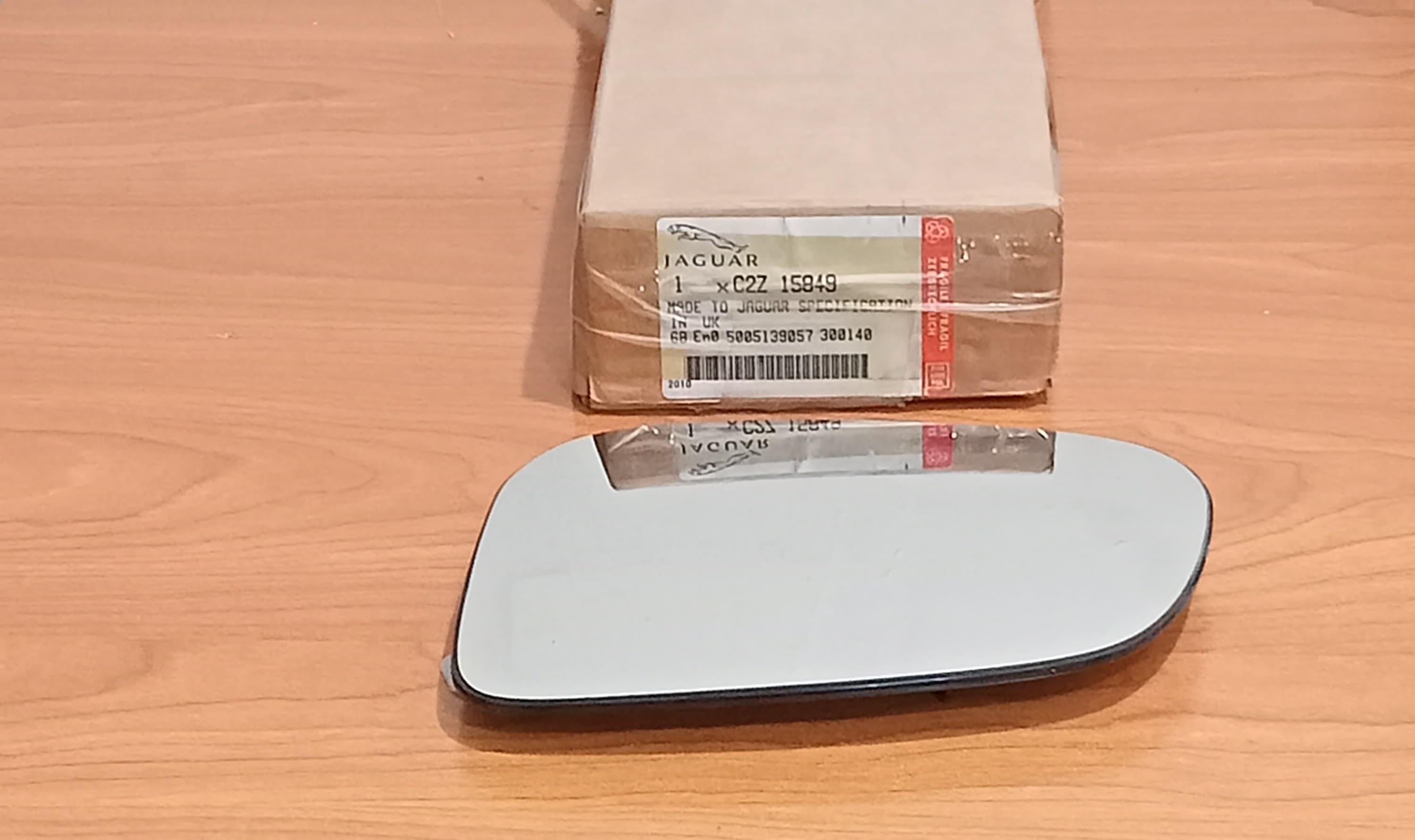 JAGUAR C2Z15849 XF X250 2009-2011 Exterior Door Mirror Heated Convex Glass Right