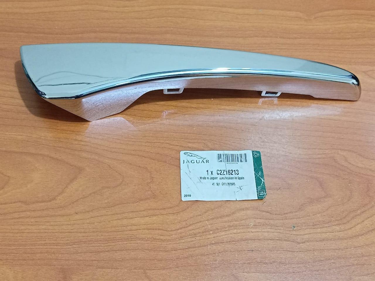 JAGUAR C2Z16213 XF X250 2009-2015 Front Bumper Chrome Blade Accent Trim Left