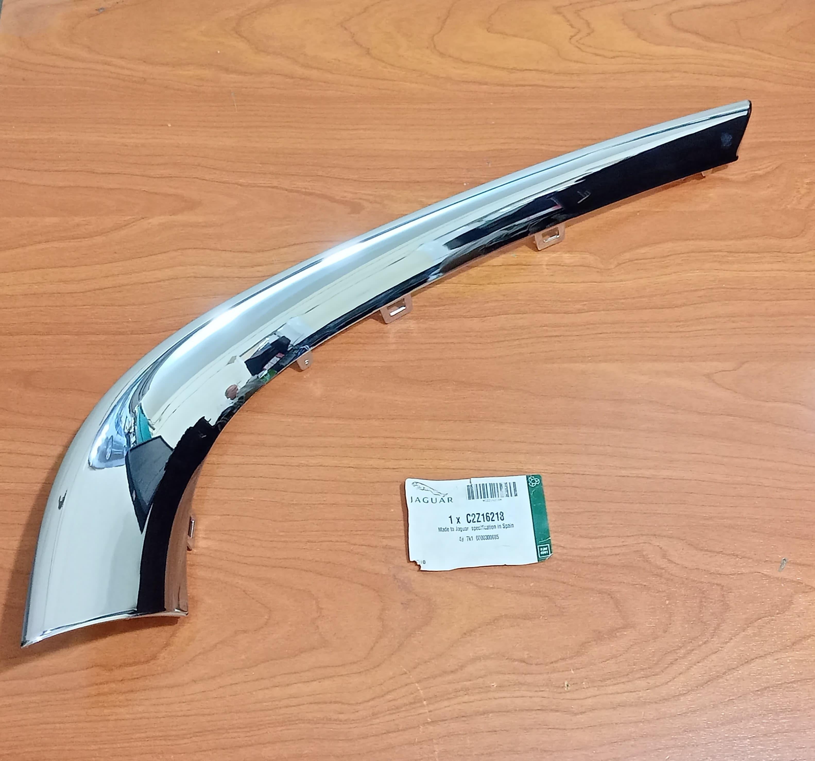 JAGUAR C2Z16218 XF X250 2009-2015 Front Bumper Outer Grille Lower Moulding Trim
