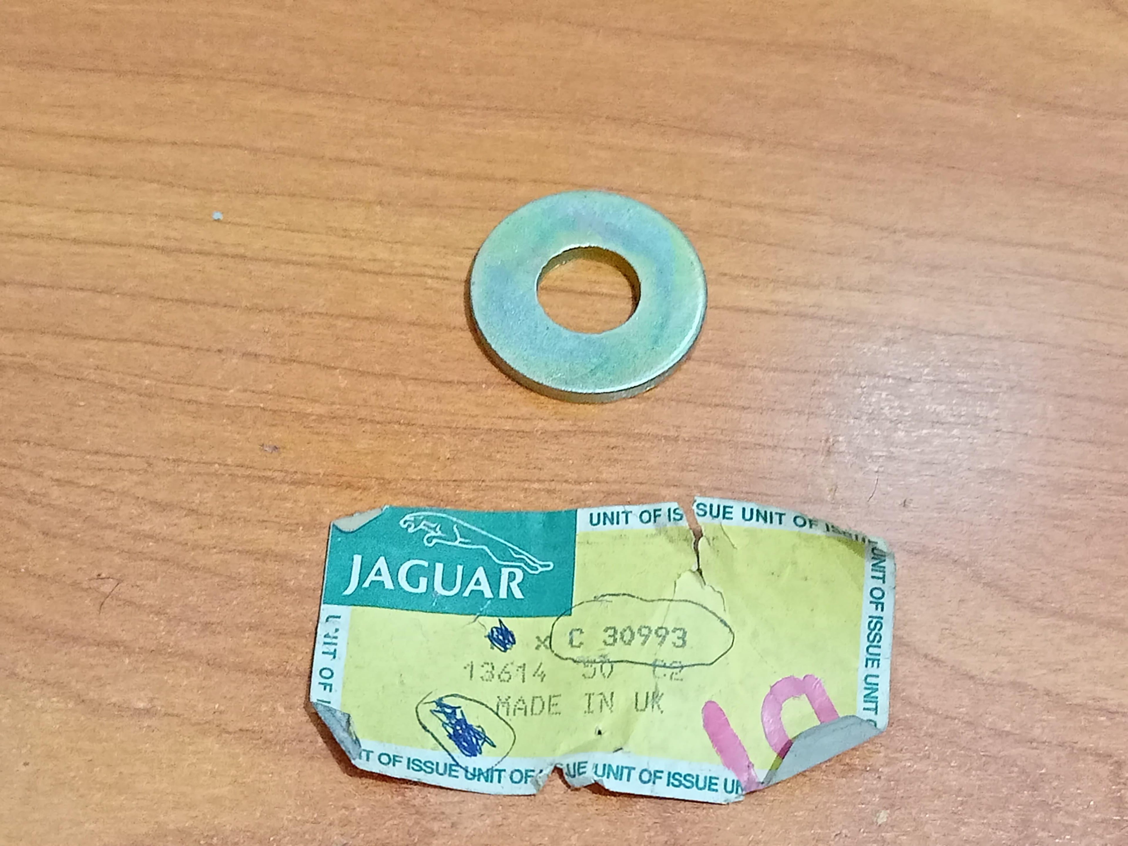 JAGUAR C30993 Series III Saloon 1979-1992 Front Suspension Arm Plain Washer