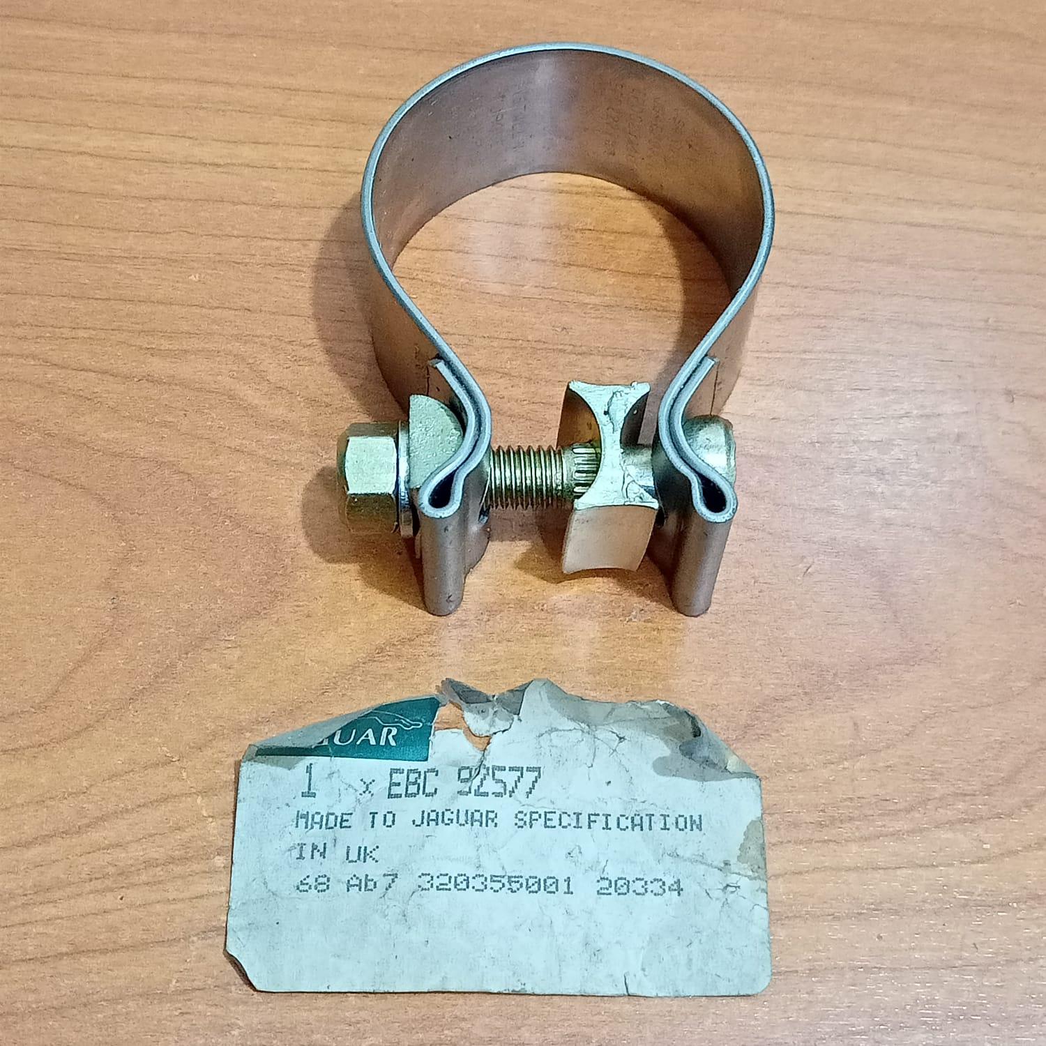 JAGUAR EBC92577 XJ6 XJ12 X40 Rear Exhaust Muffler Downpipe Band Clamp Fastener