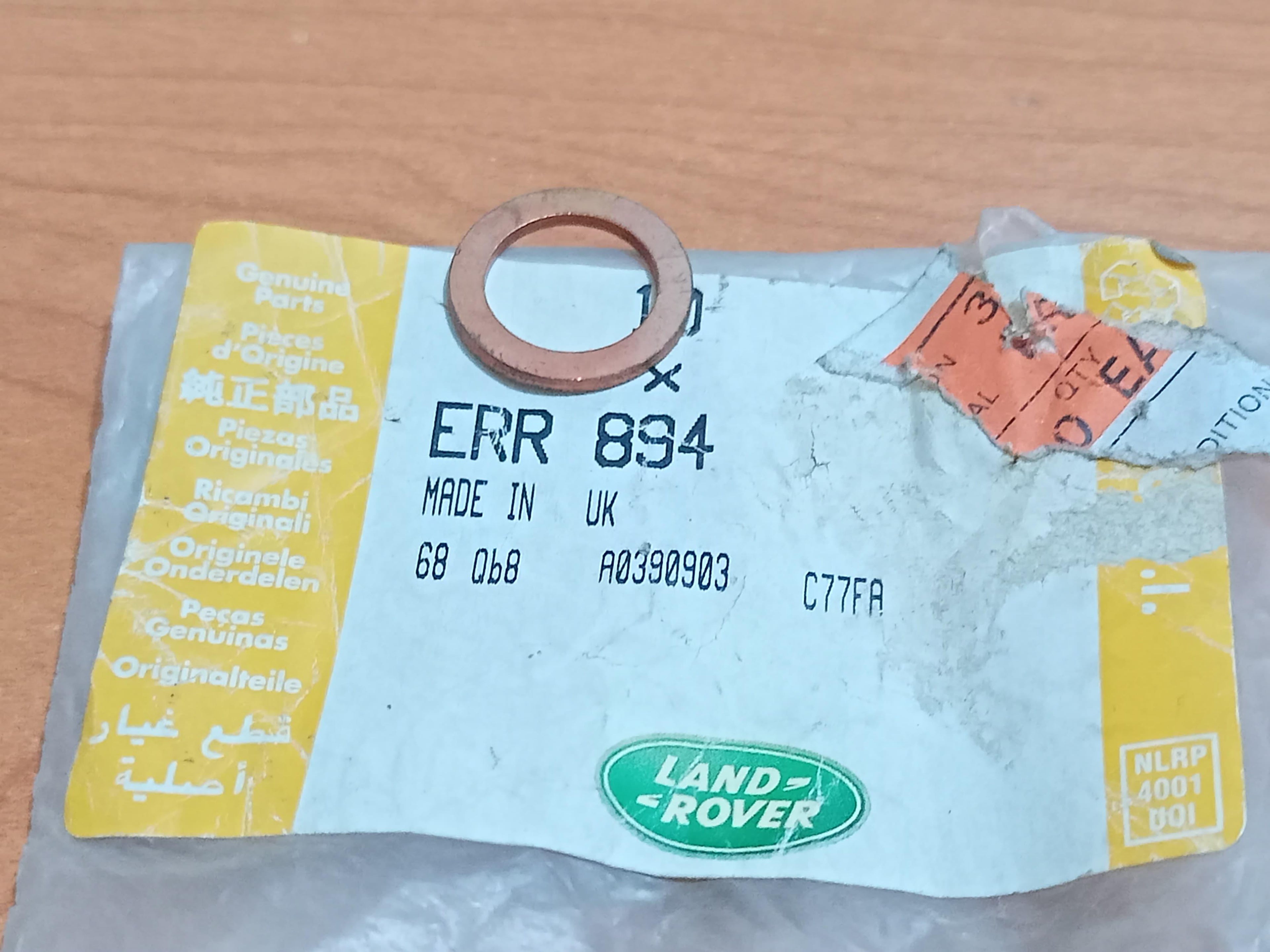 Land Rover ERR894 Sealing Washer Defender Discovery 1983-2004