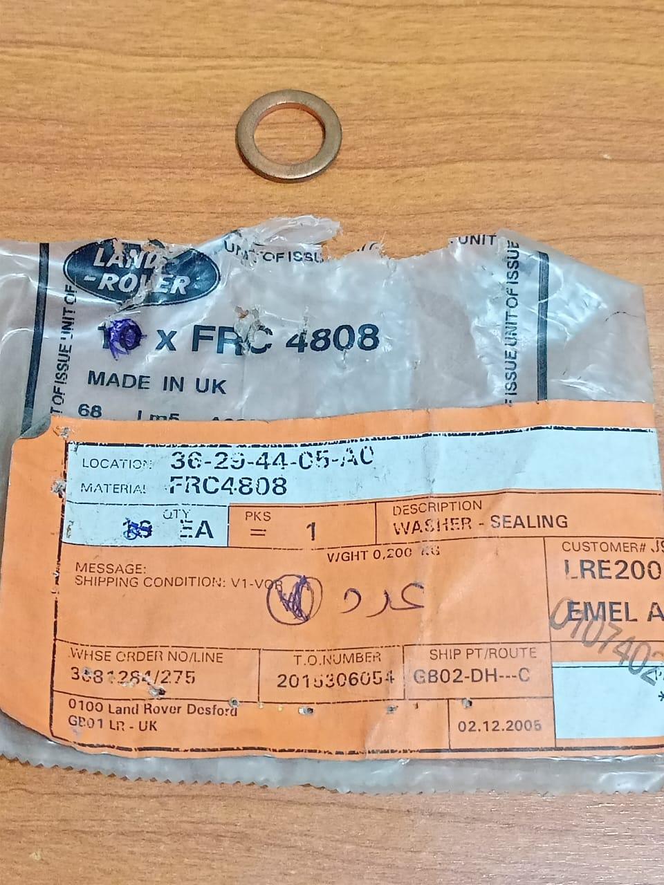 Land Rover FRC4808 Sealing Washer Defender Discovery 1983-2004