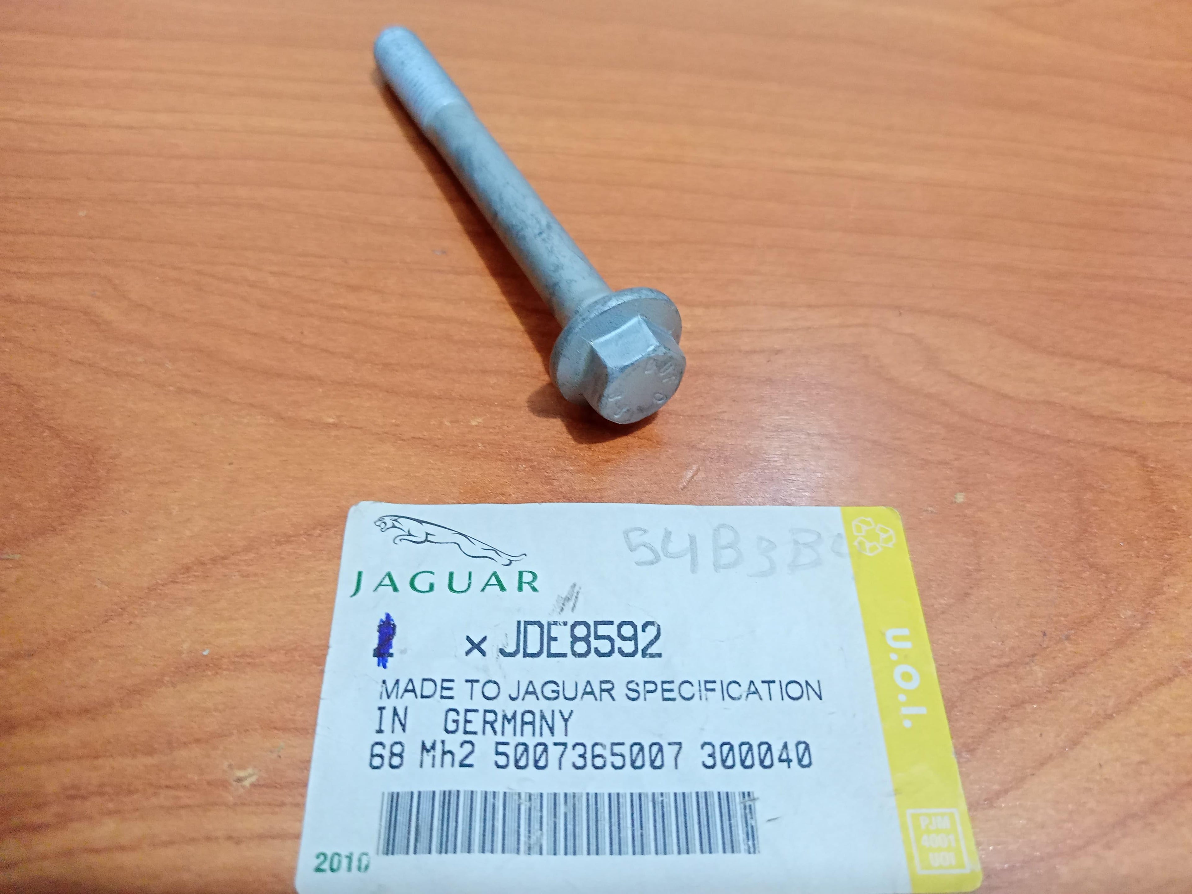 JAGUAR JDE8592 XF XJ 3.0L V6 Diesel Engine Crankshaft Main Bearing Journal Bolt