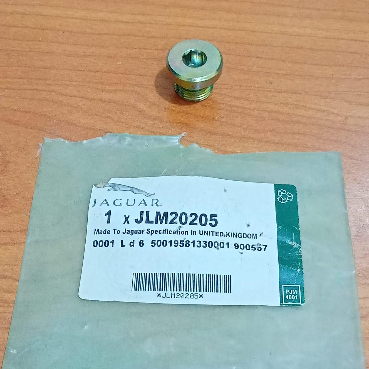JAGUAR JLM20205 XK8 XKR 4.0L 4.2L V8 Engine Oil Sump Pan Drain Plug Bolt OEM