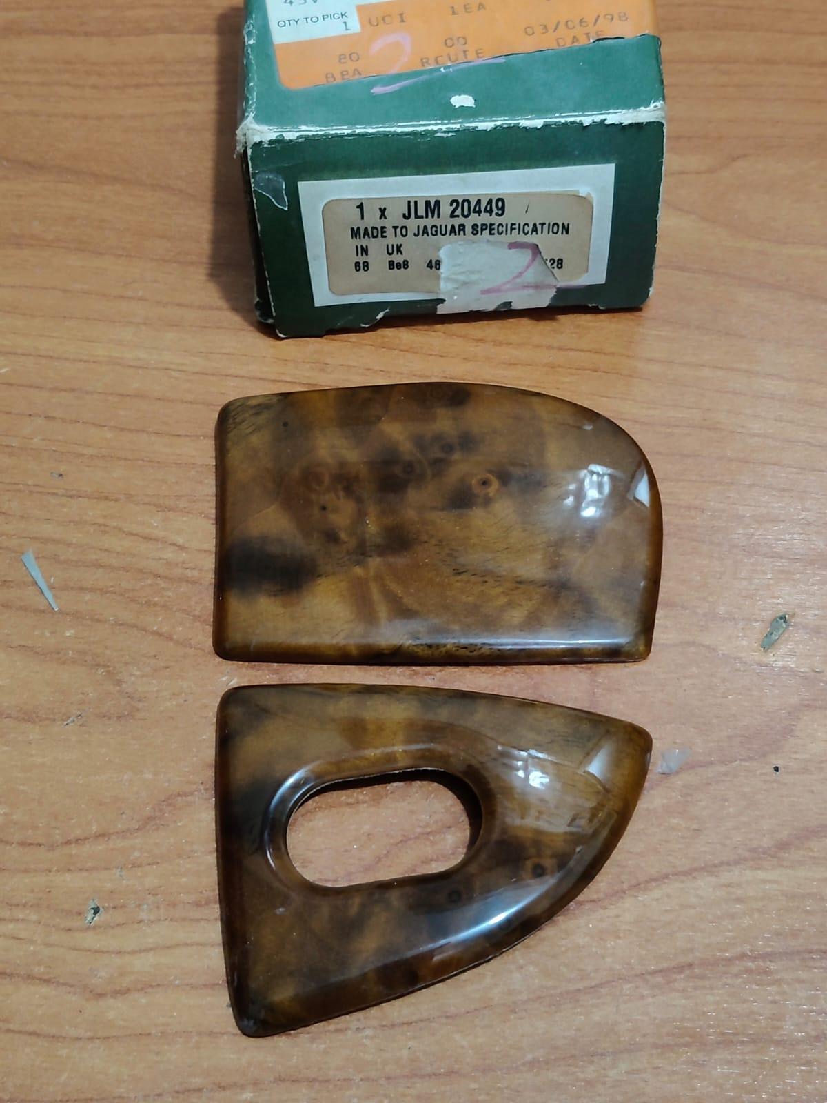 JAGUAR JLM20449 XJ8 XJR VDP X308 Dash Center Console Wood Burr Walnut Veneer Kit