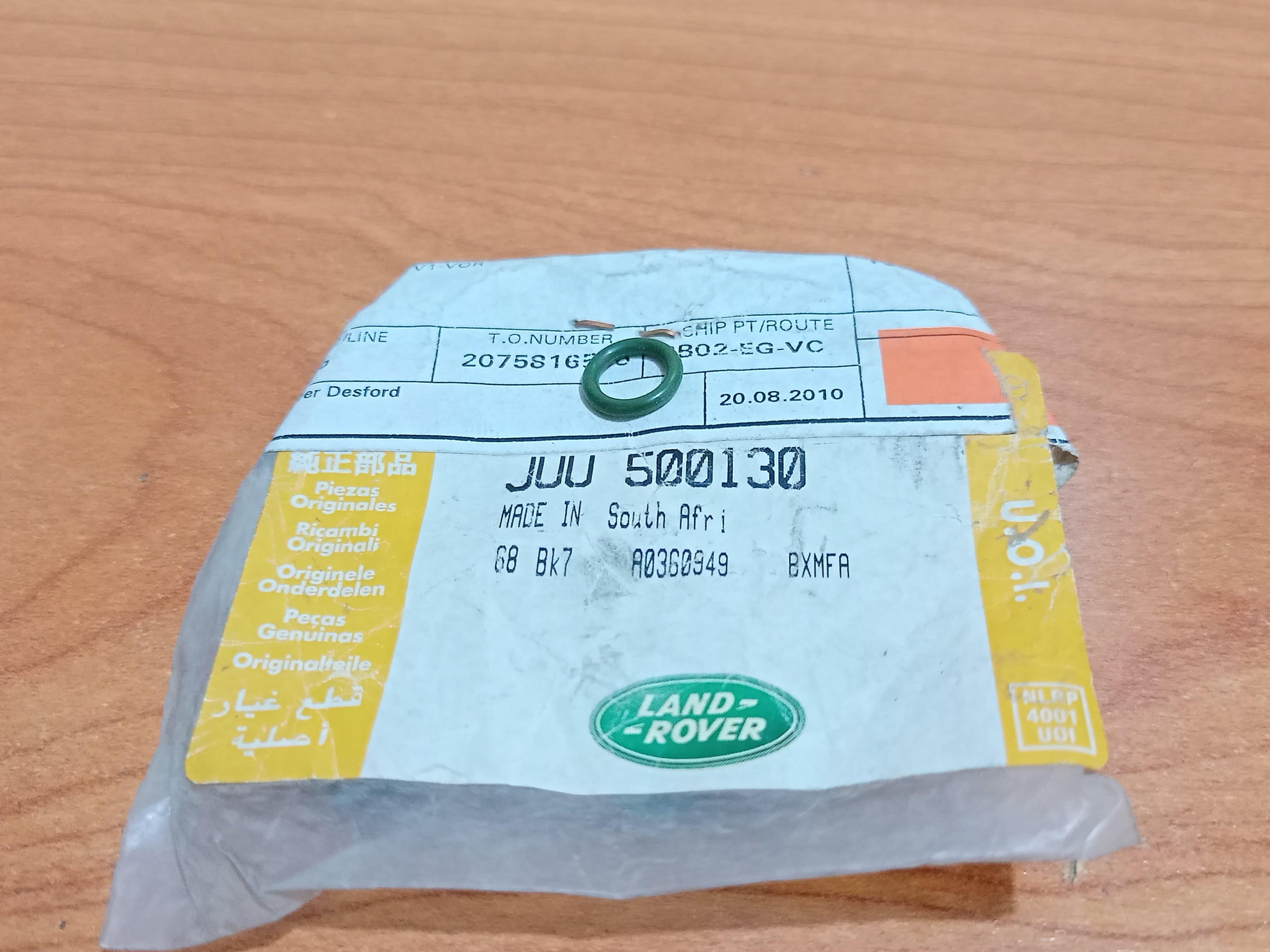 Land Rover JUU500130 Air Conditioning O-Ring Defender,Discovery,Range