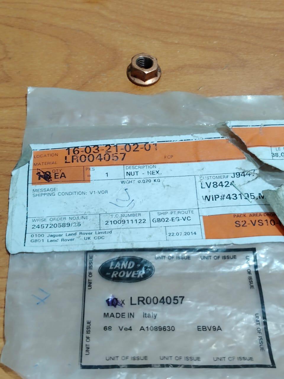 Land Rover Fuse Nut LR004057 Range Rover 2006-2012