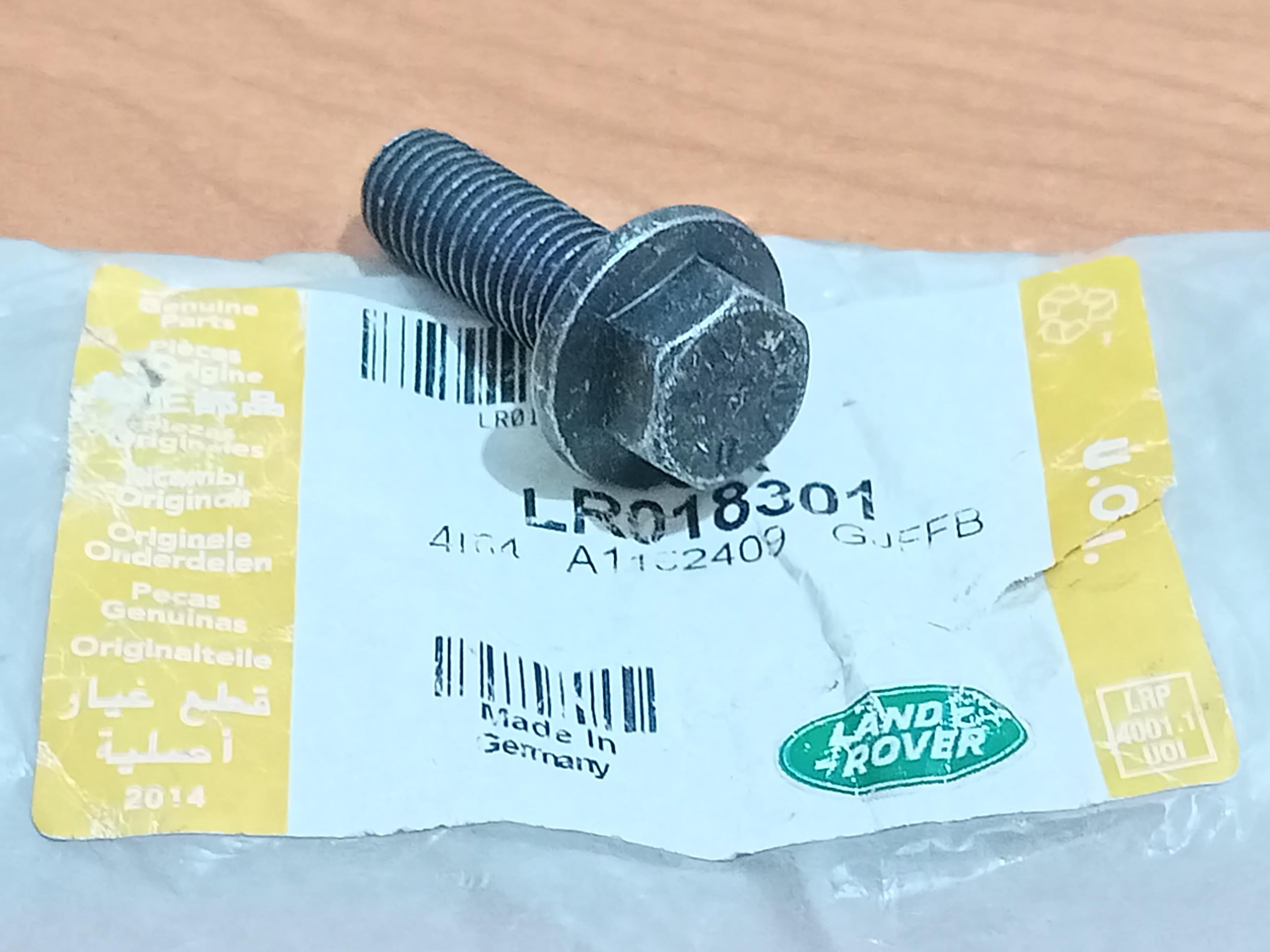 Land Rover Bolt LR018301 Range Rover
