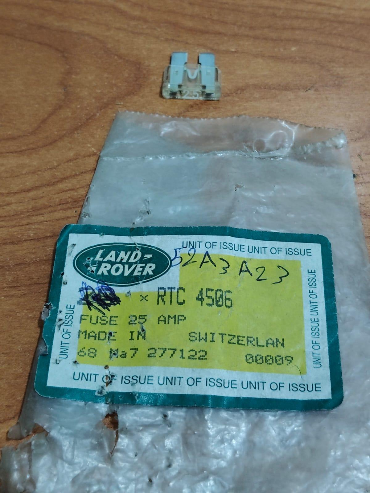 Land Rover Fuse RTC4506 Discovery 1999-2004