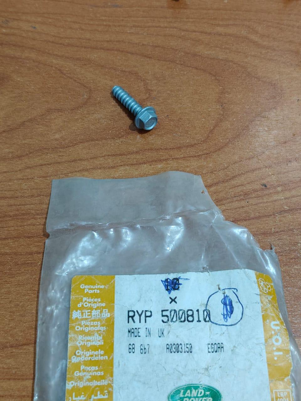 Land Rover Bracket Screw RYP500810 Range Rover 2006-2012
