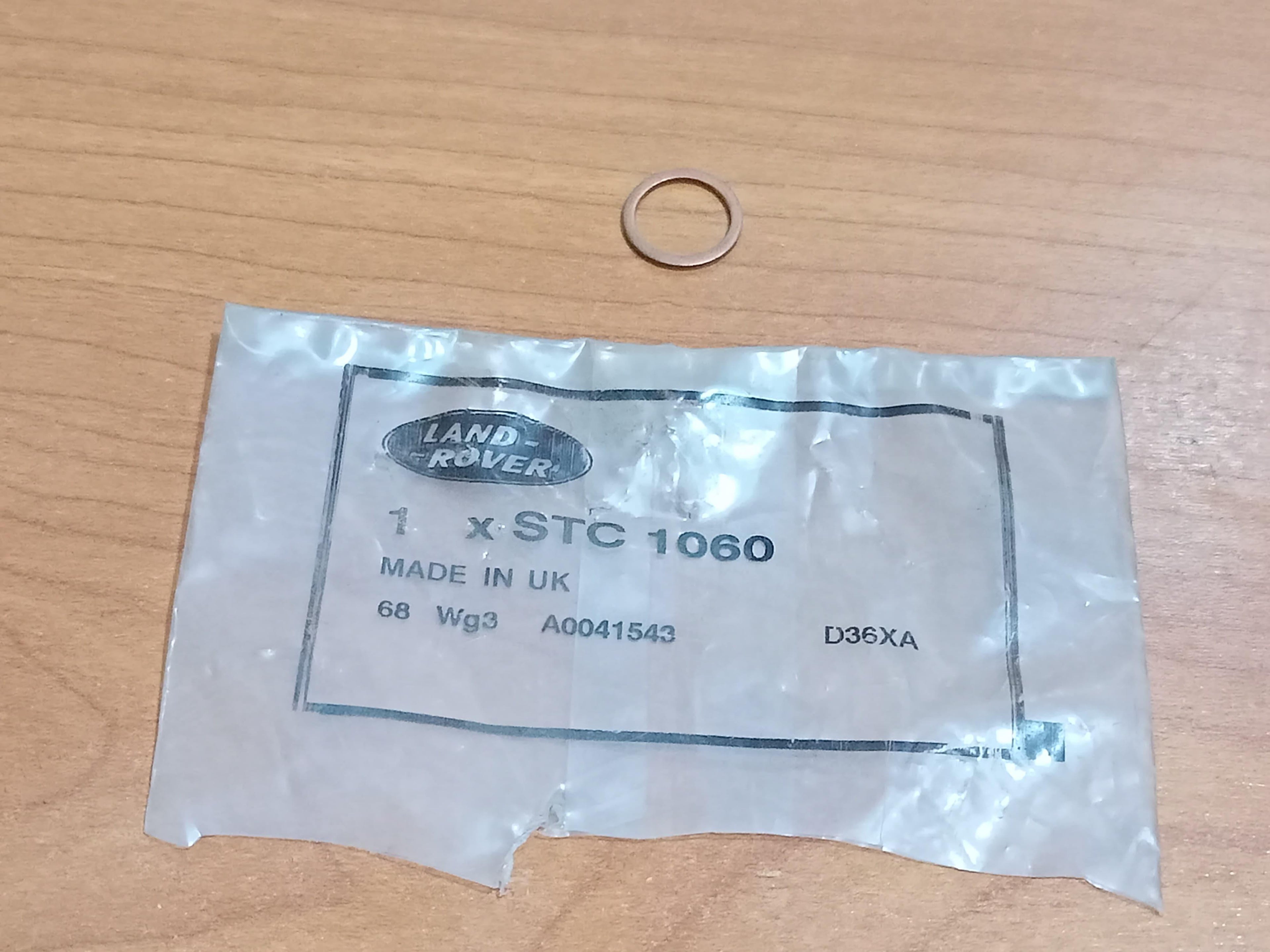 Land Rover Drain Plug Gasket STC1060 Discovery 1994-2003