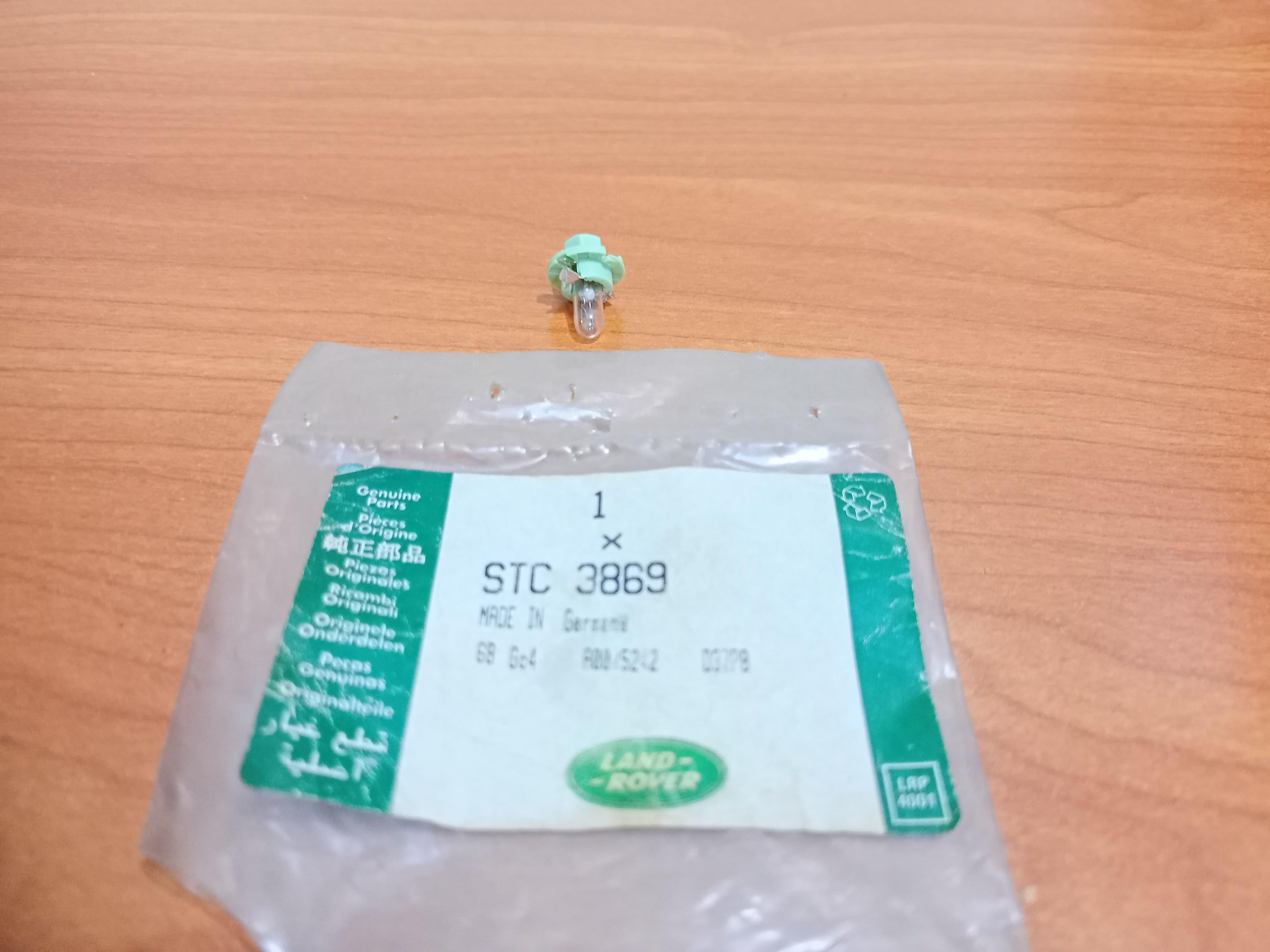 Land Rover STC3869 Dashboard Heater Control Bulb & Holder Range P38