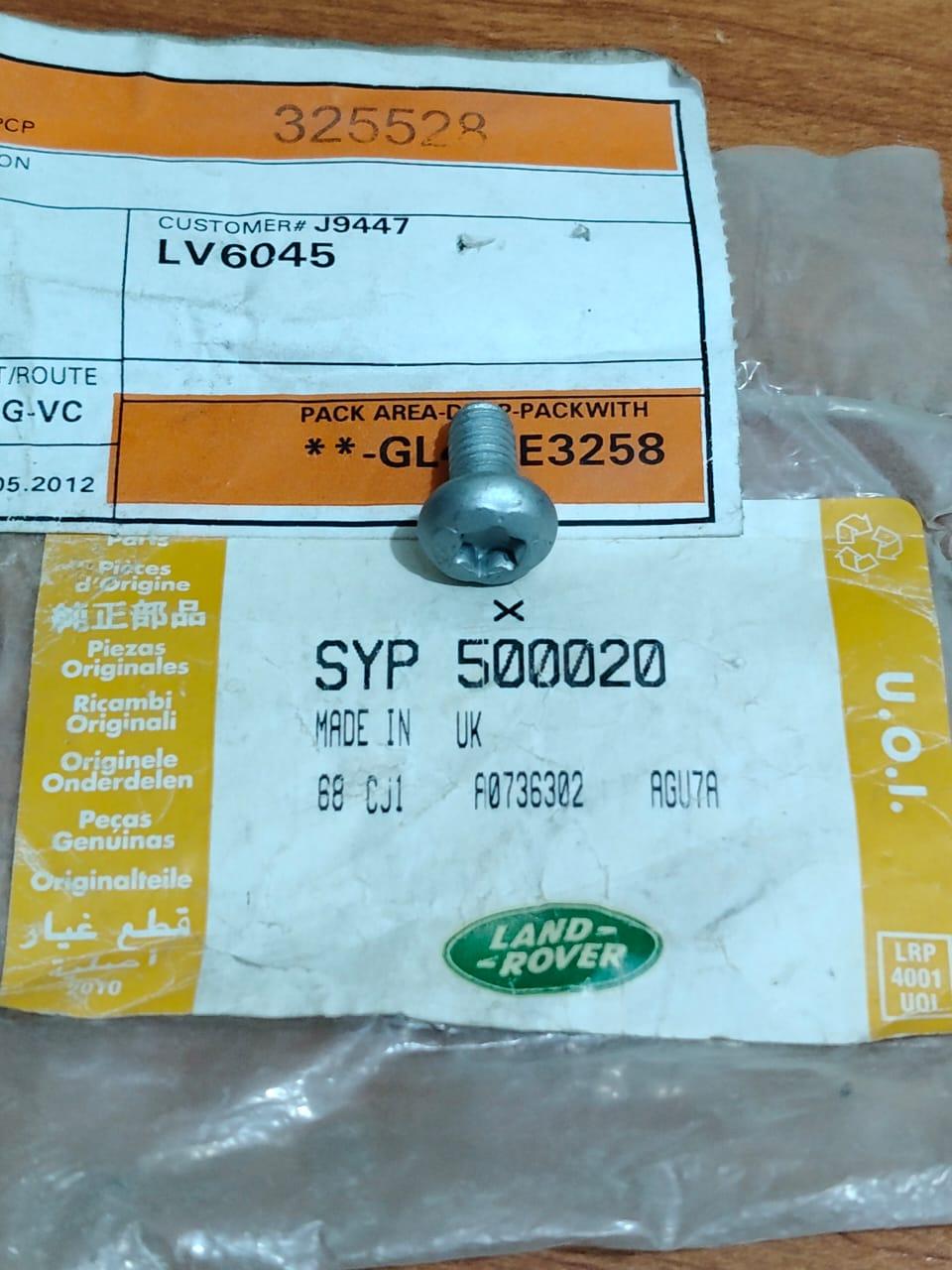 Land Rover SYP500020 Screw Genuine Defender Discovery 1983-2016