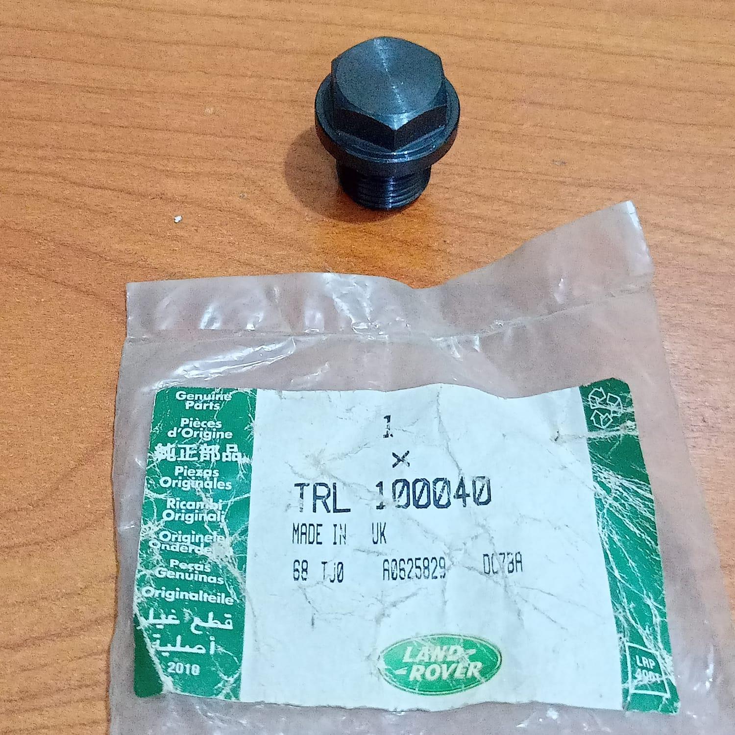 Land Rover TRL100040 Oil Drain Sump Plug Defender Discovery 1990-2016
