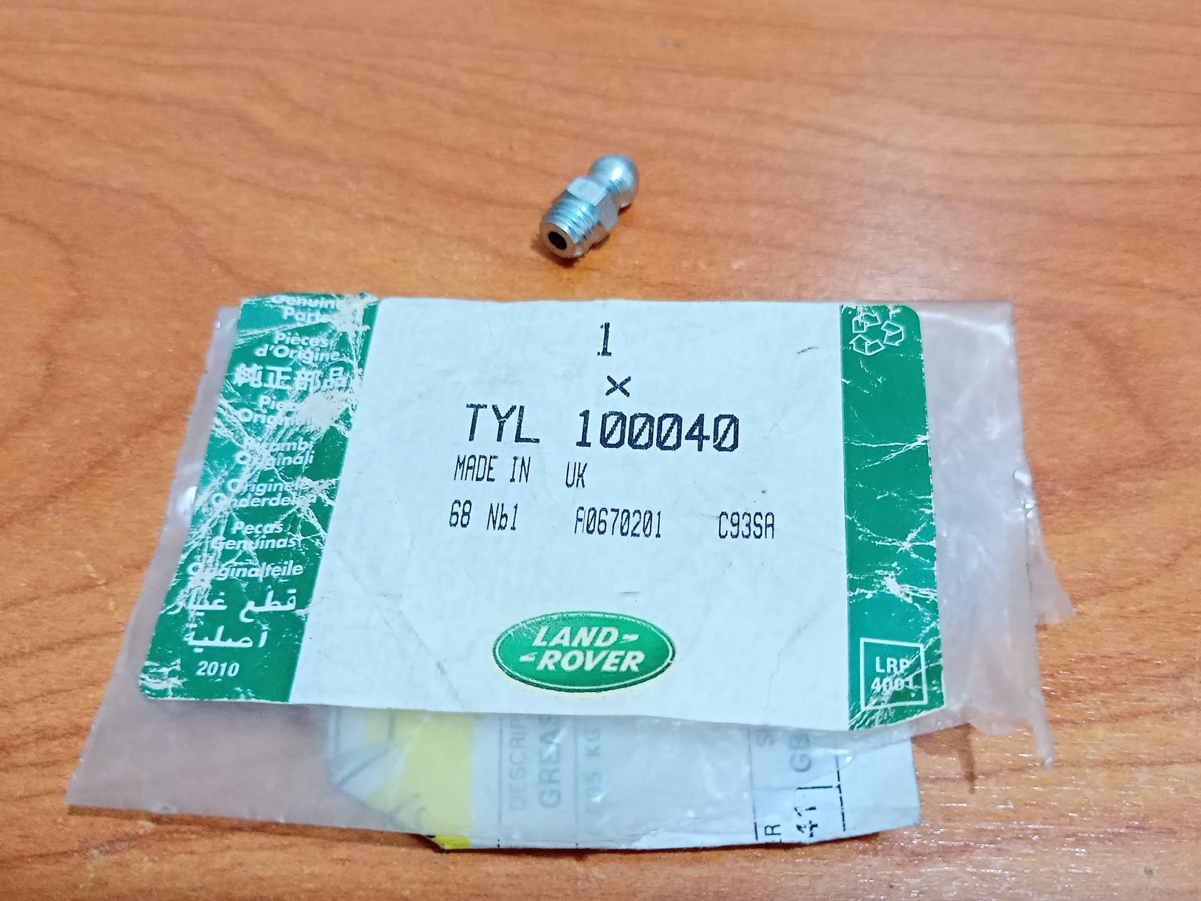 Land Rover TYL100040 Grease Nipple Defender,Discovery 1990-2016