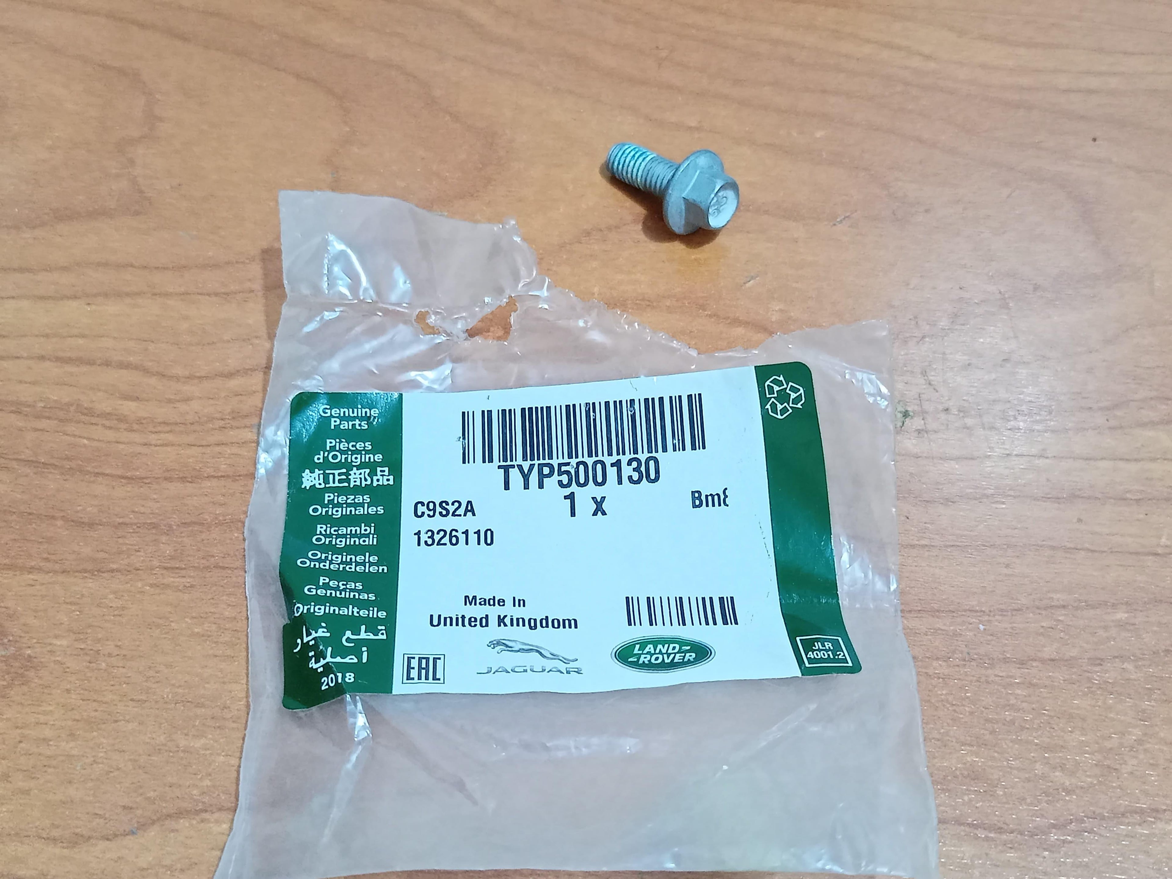 Land Rover TYP500130 Screw Genuine Defender Discovery 1983-2016