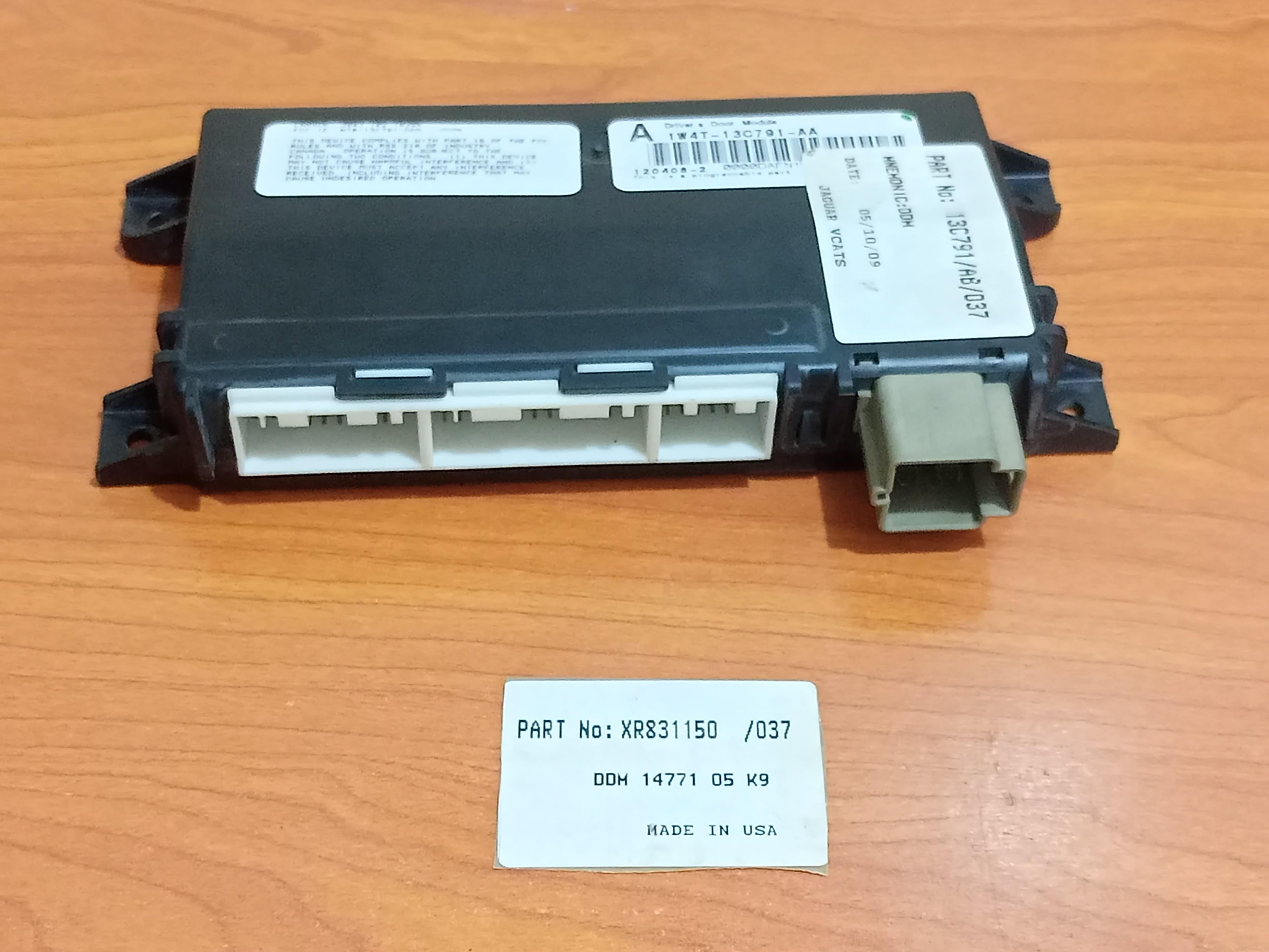 JAGUAR XR831150037 S-Type 1999-2008 Front Left LH Interior Door Control Module