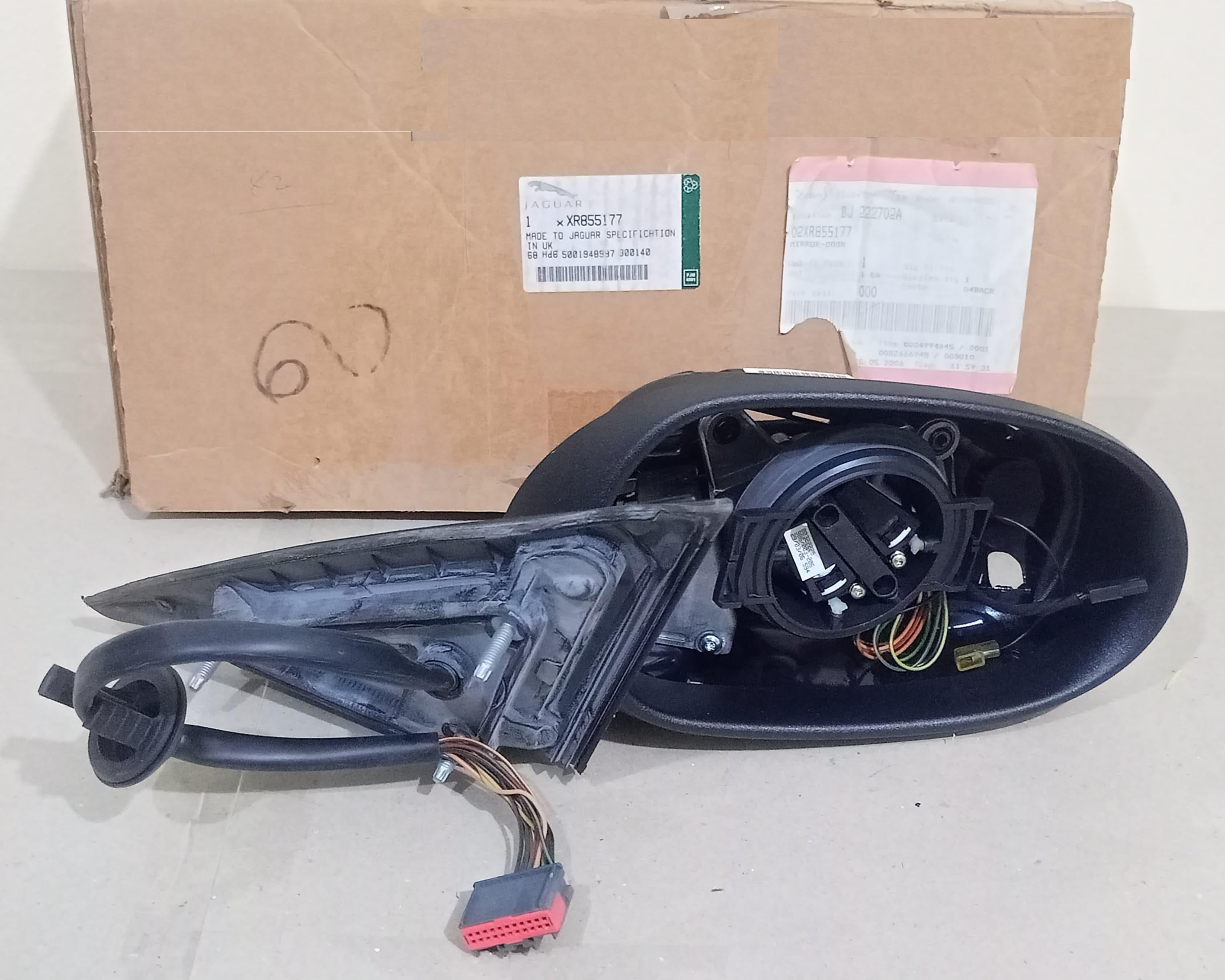 JAGUAR XR855177 S-Type Left LH Driver Side Door Electric Power Wing Mirror OEM